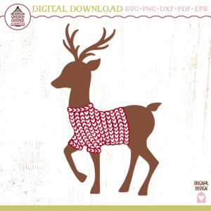 Deer with Sweater