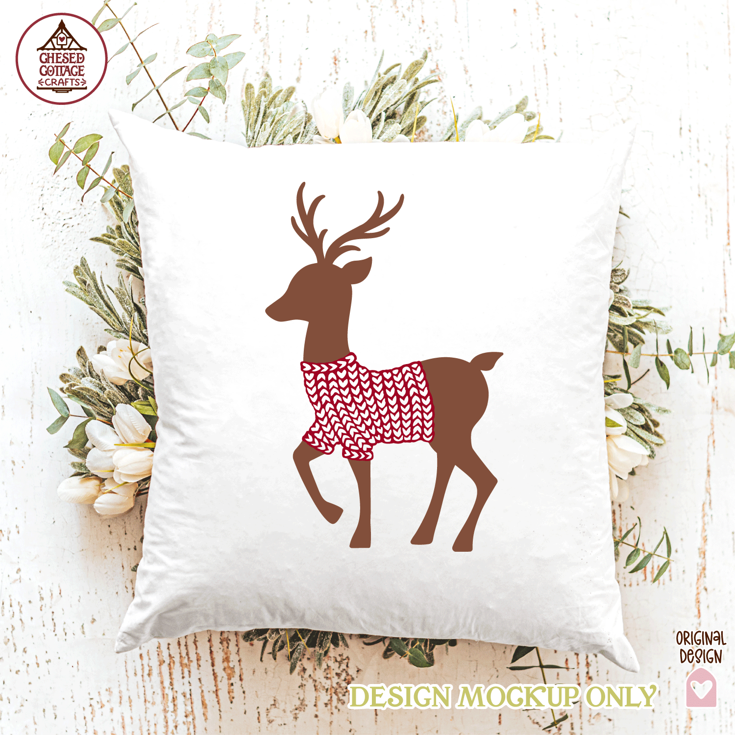 Deer with Sweater - Image 2