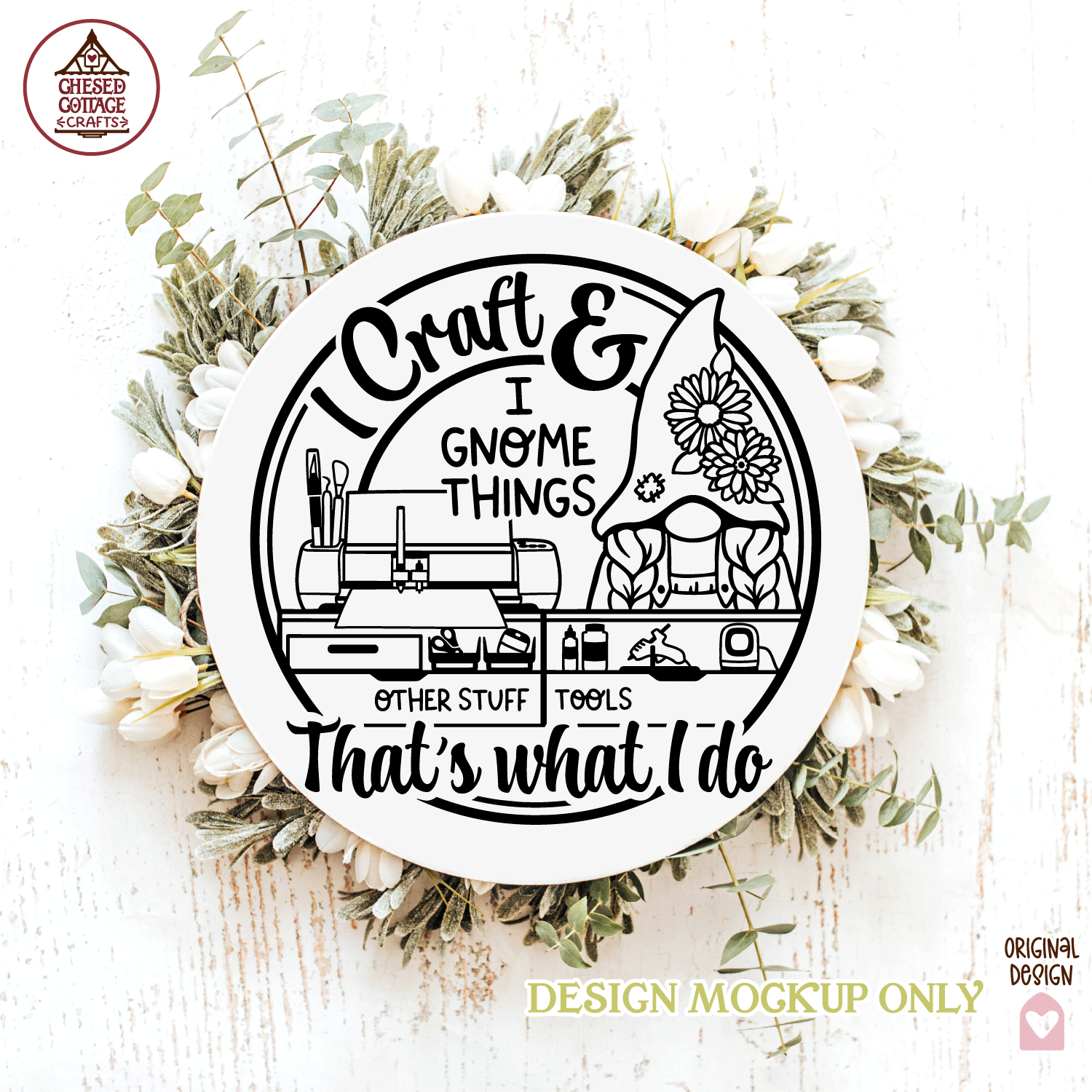 I Craft And I Gnome Things That's What I Do - Image 4