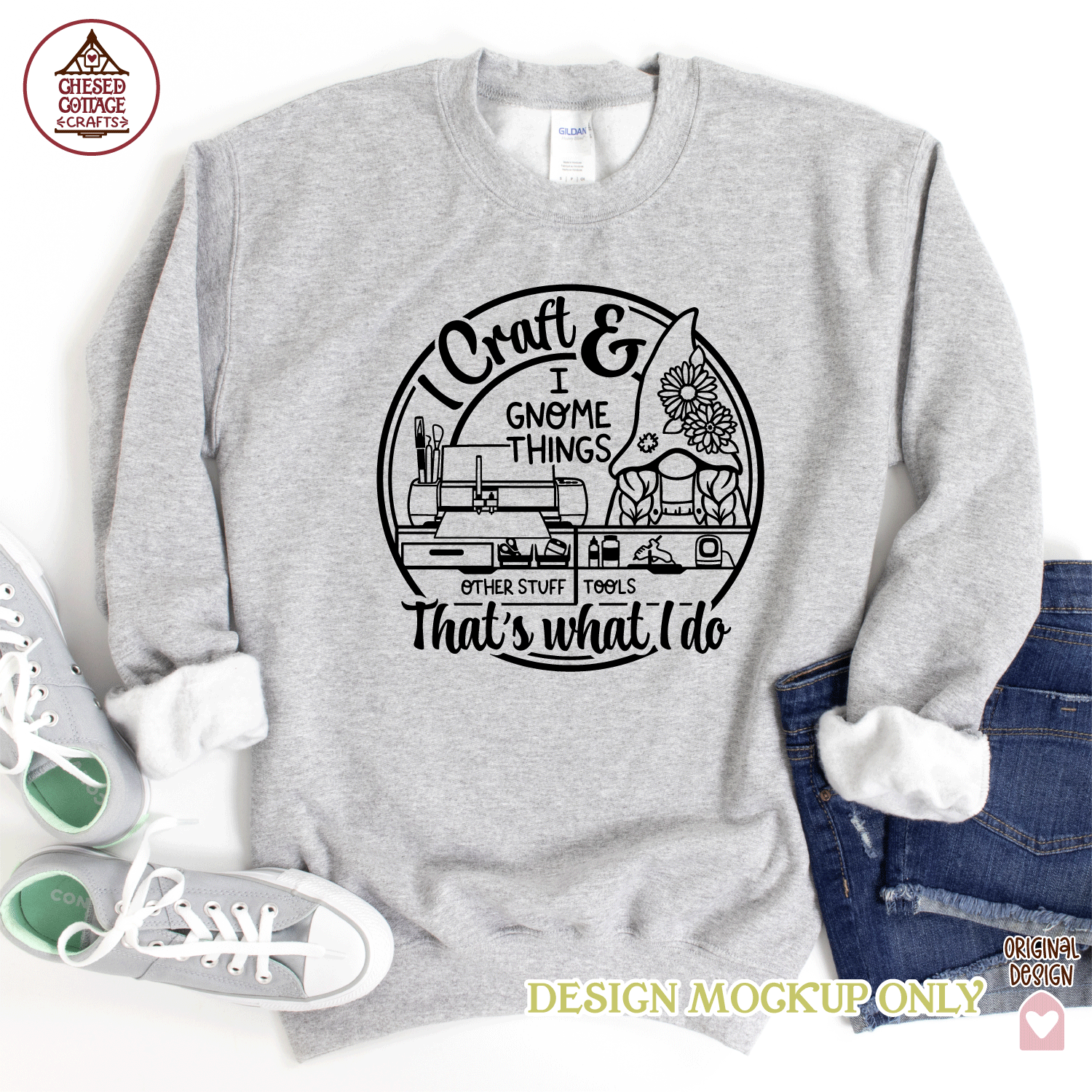 I Craft And I Gnome Things That's What I Do - Image 2