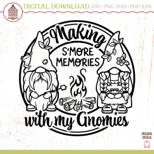 S'more Memories Camping Gnomes