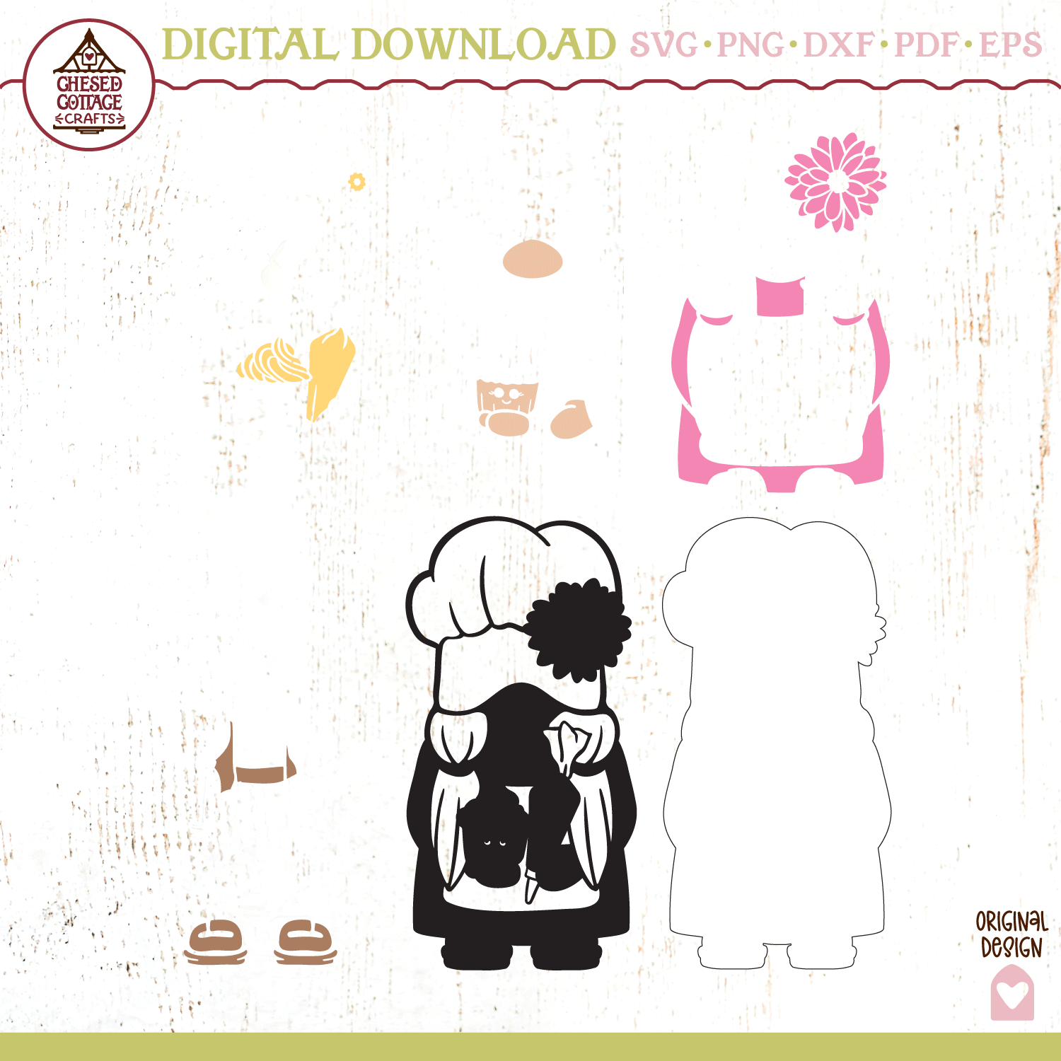 Baker Cupcake Gnome - Image 5