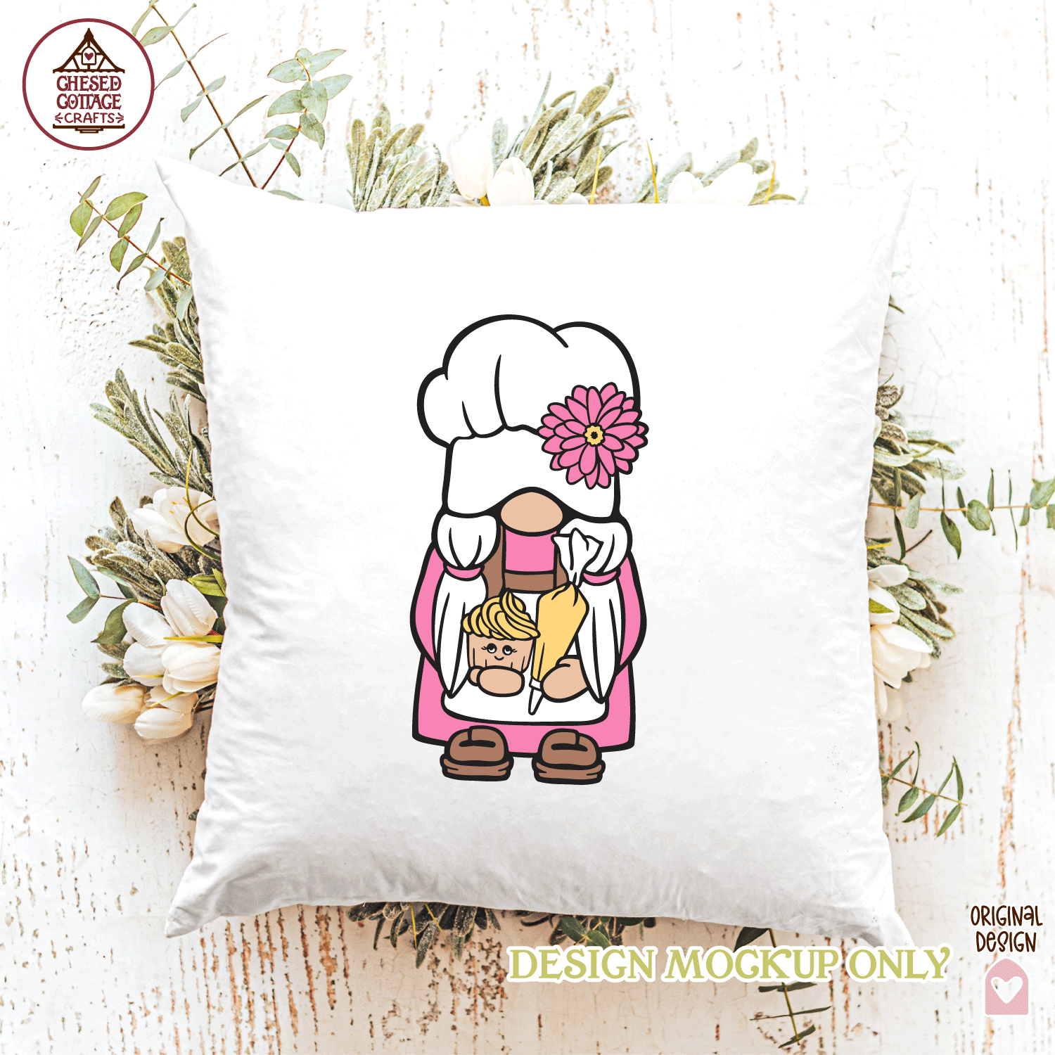 Baker Cupcake Gnome - Image 4