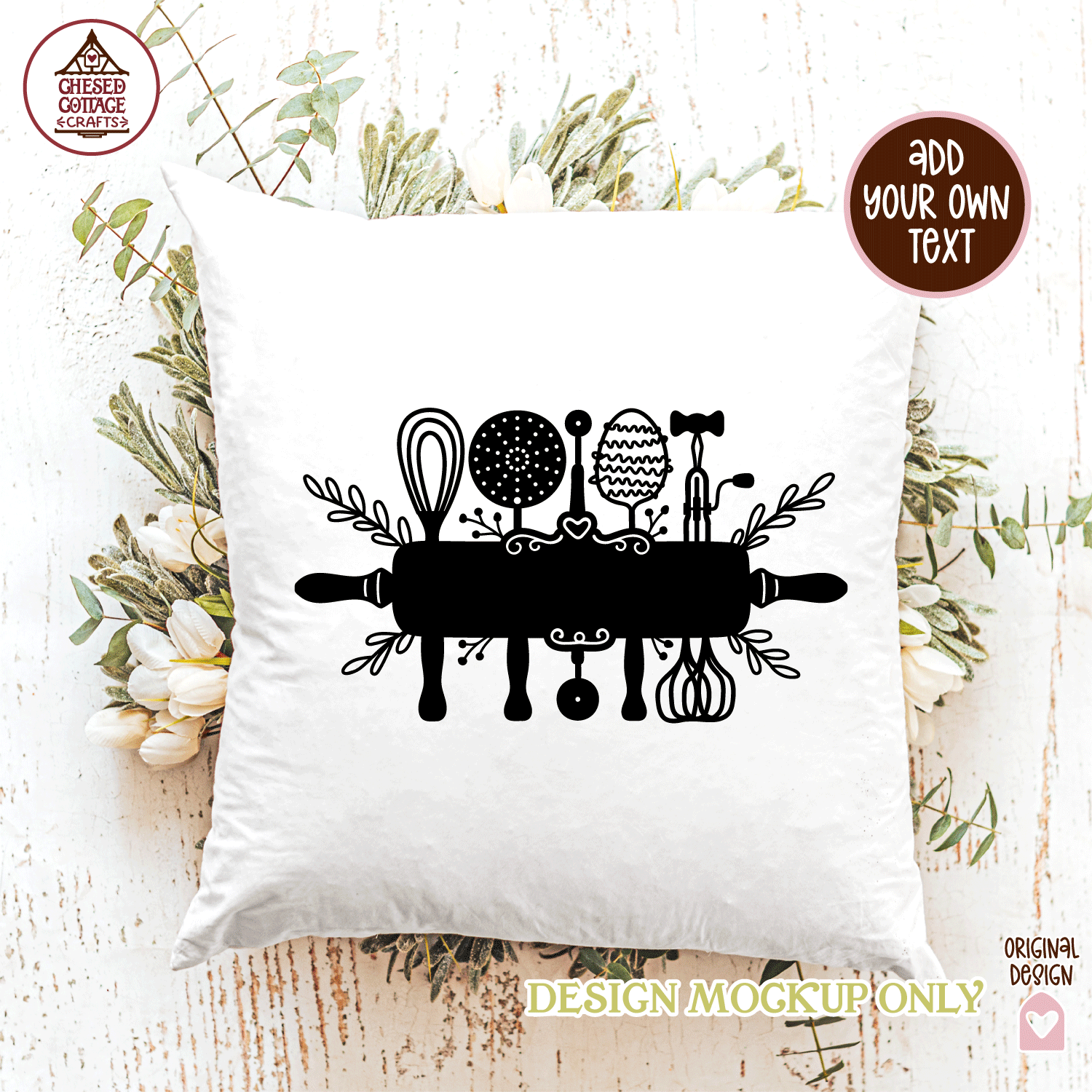 Kitchen Utensil Monogram - Image 3