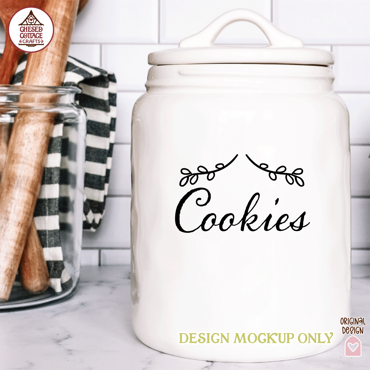 Floral Flourish Canister Labels - Image 7