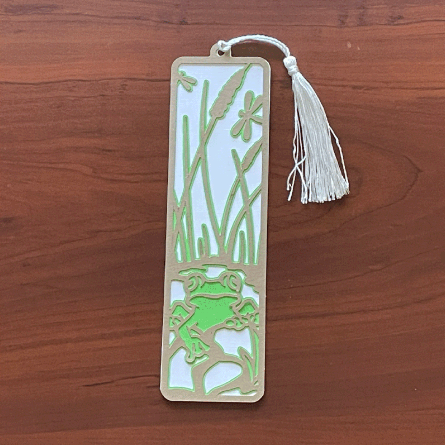 Frog In Pond Bookmark - Image 2