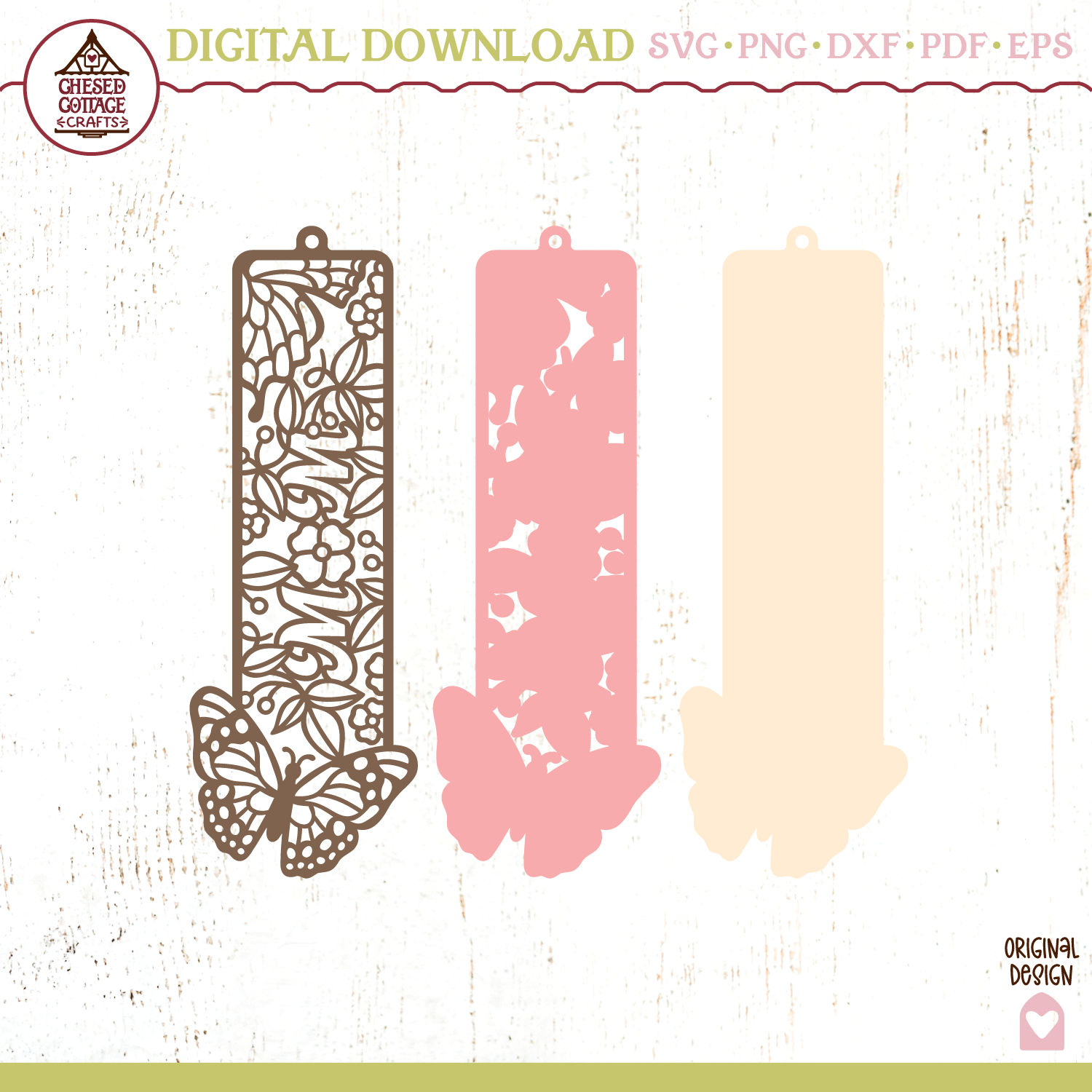 Mom Butterfly Bookmark - Image 3