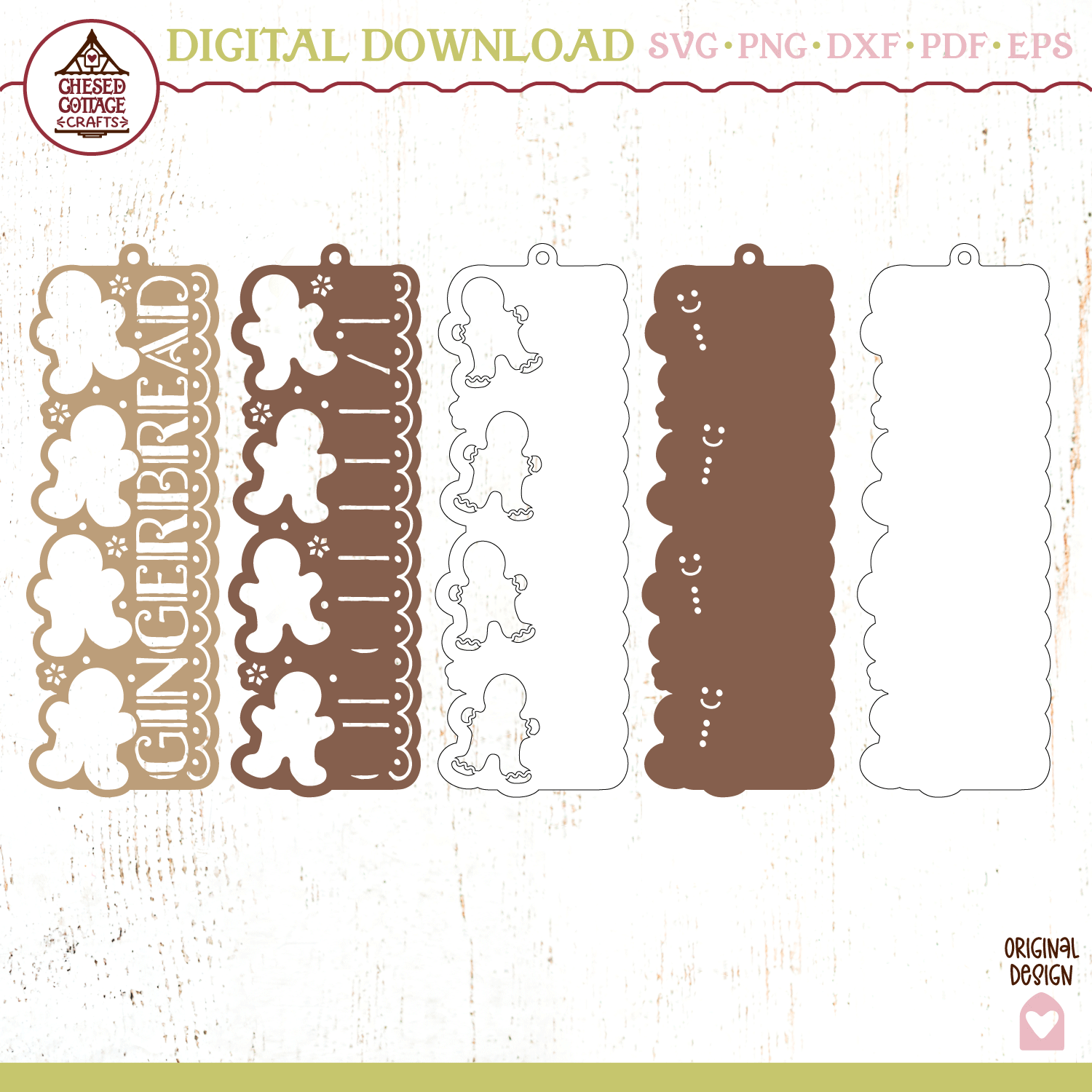 Gingerbread Bookmark - Image 5