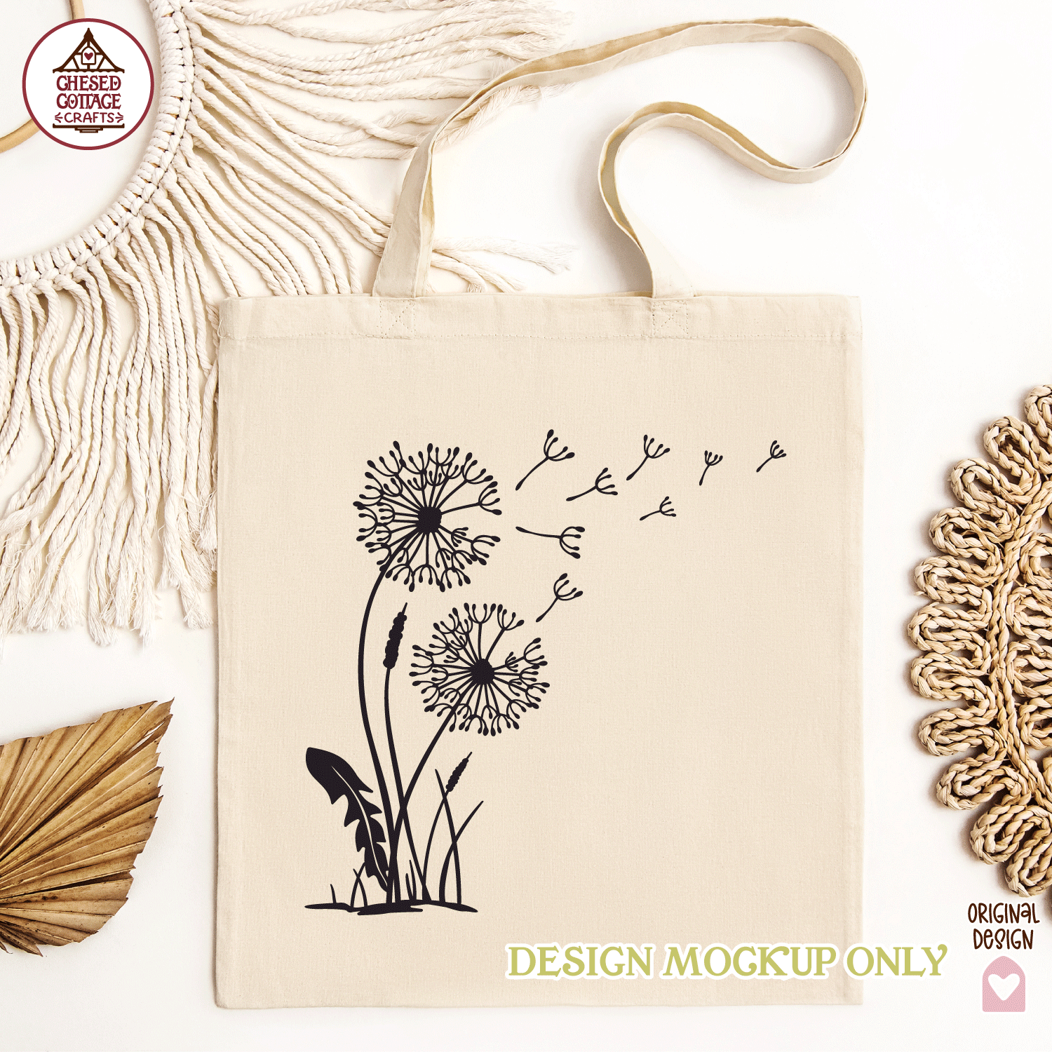 Dandelion with Reeds - Image 4