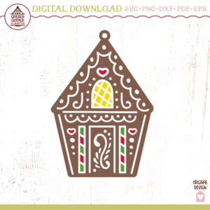 Gingerbread House Tag