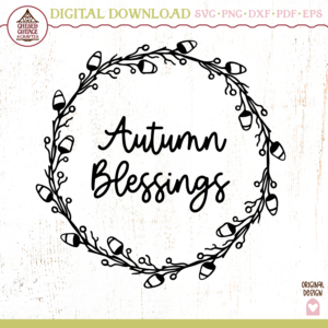 Autumn Blessings Wreath
