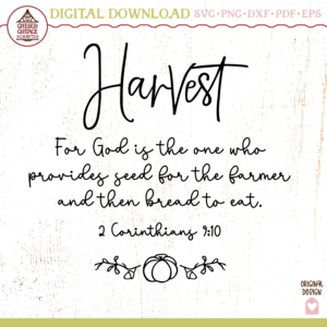 Harvest Bible Verse