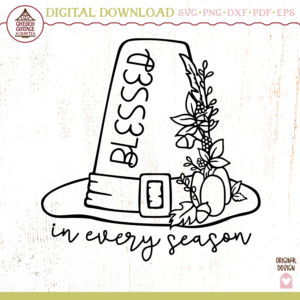 Blessed In Every Season Fall Hat