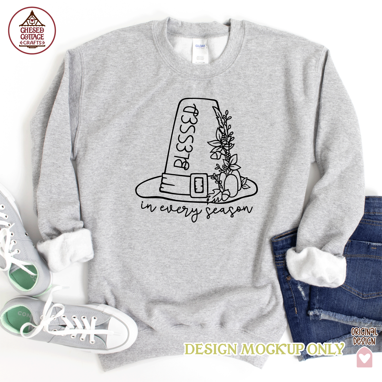 Blessed In Every Season Fall Hat - Image 2