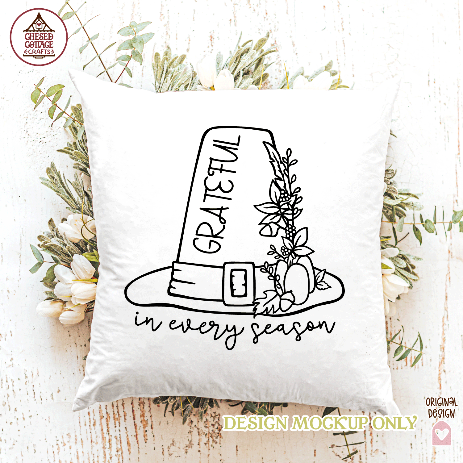 Grateful In Every Season Fall Hat - Image 3