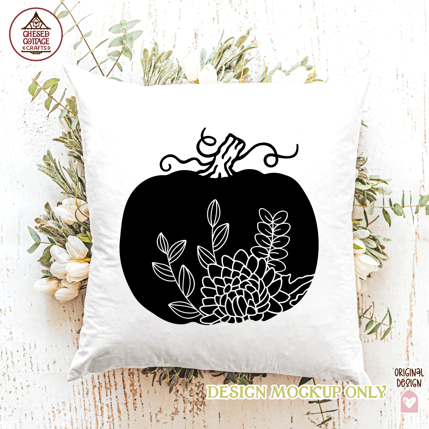 Floral Pumpkin - Image 2