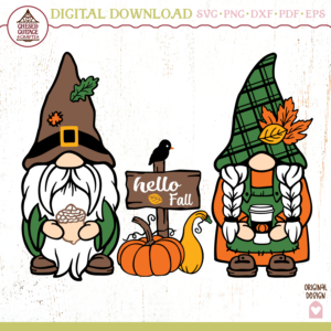 Fall Pumpkin Gnomes