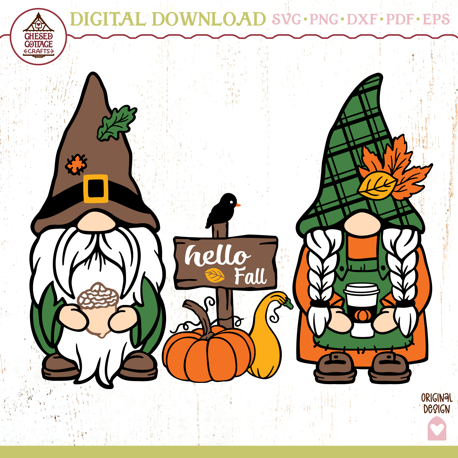 Fall Pumpkin Gnomes