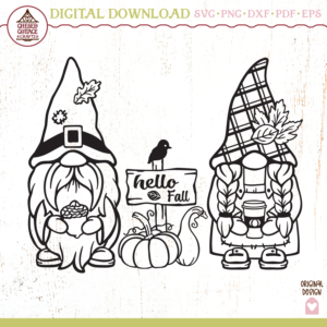 Fall Pumpkin Gnomes