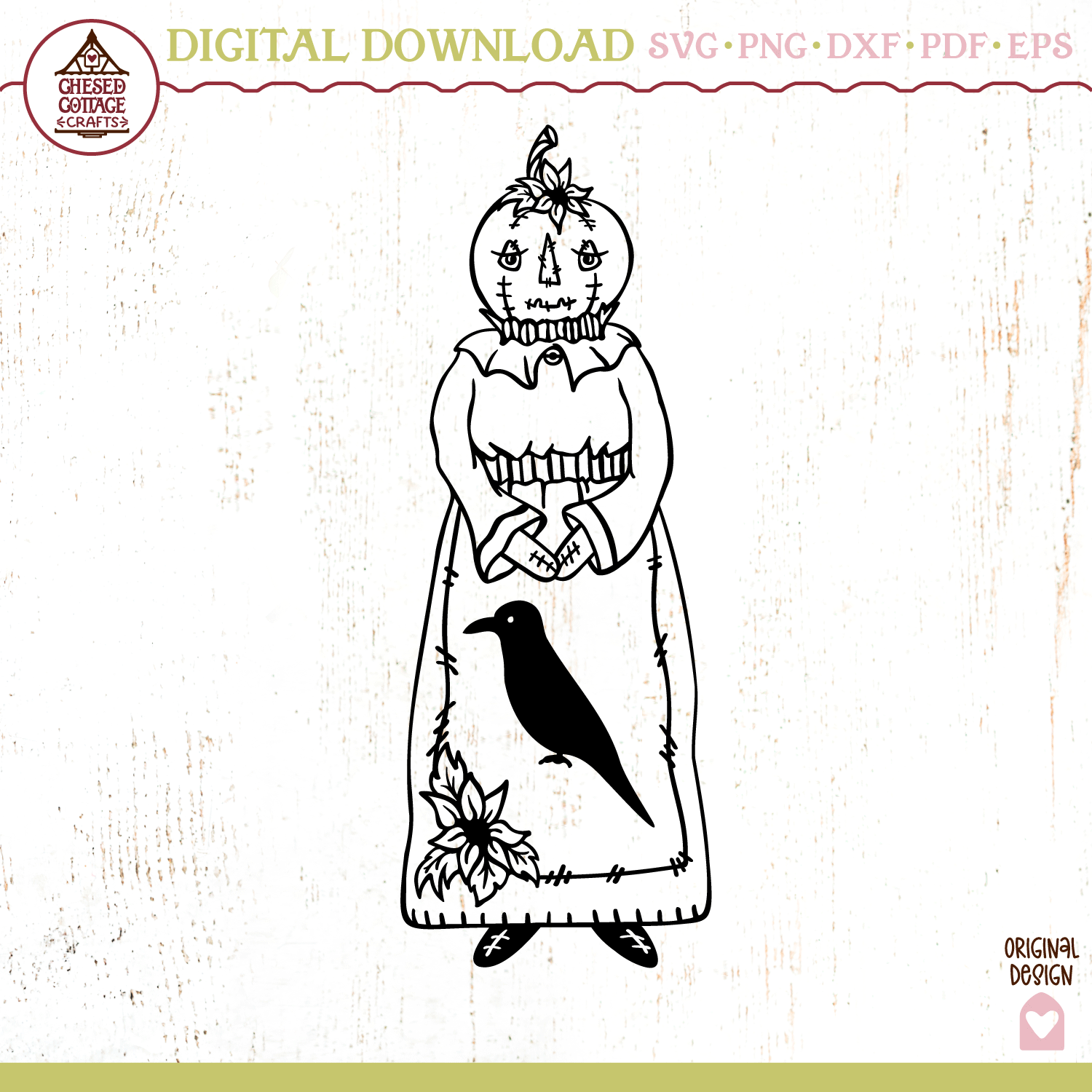 Fall Pumpkin Doll