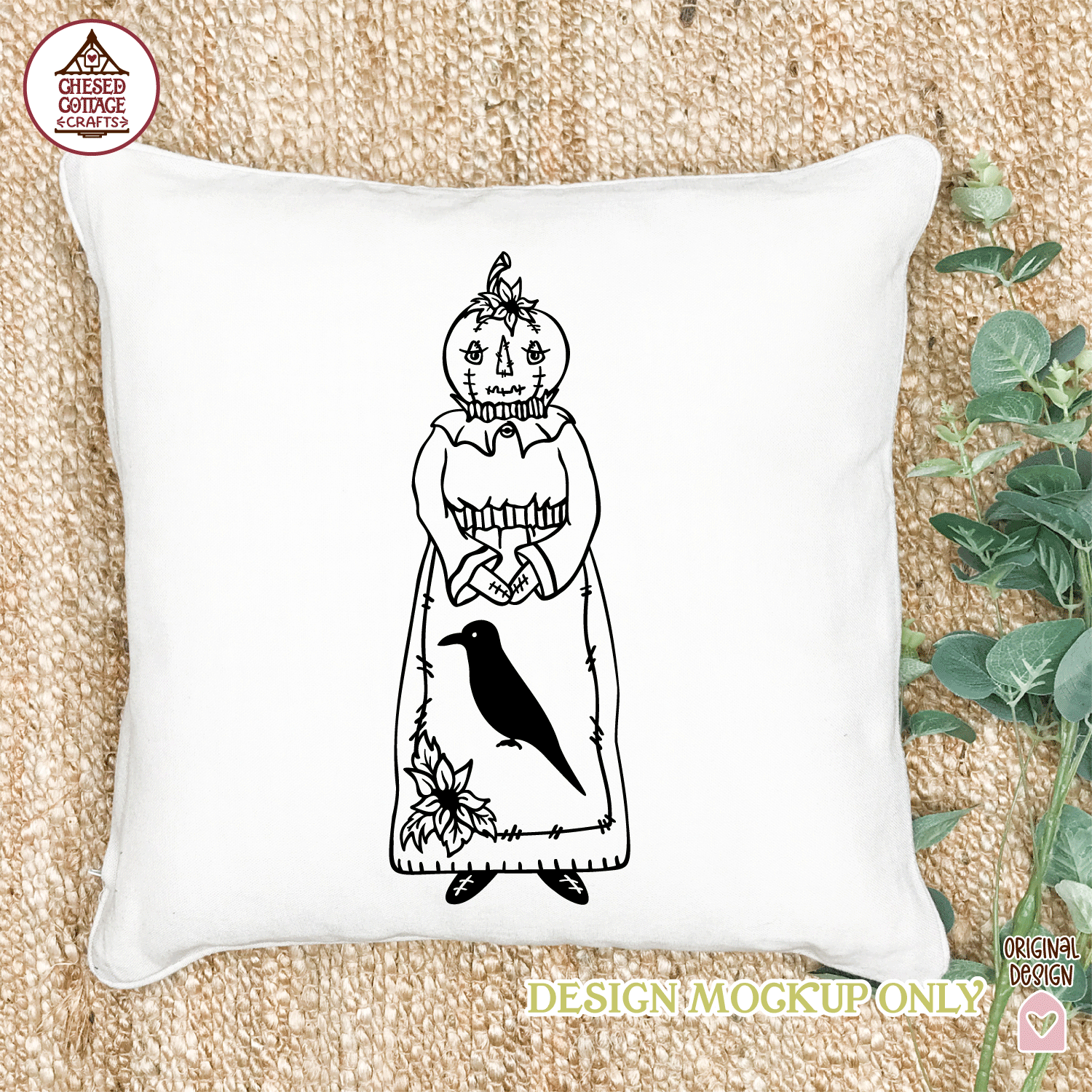 Fall Pumpkin Doll - Image 3