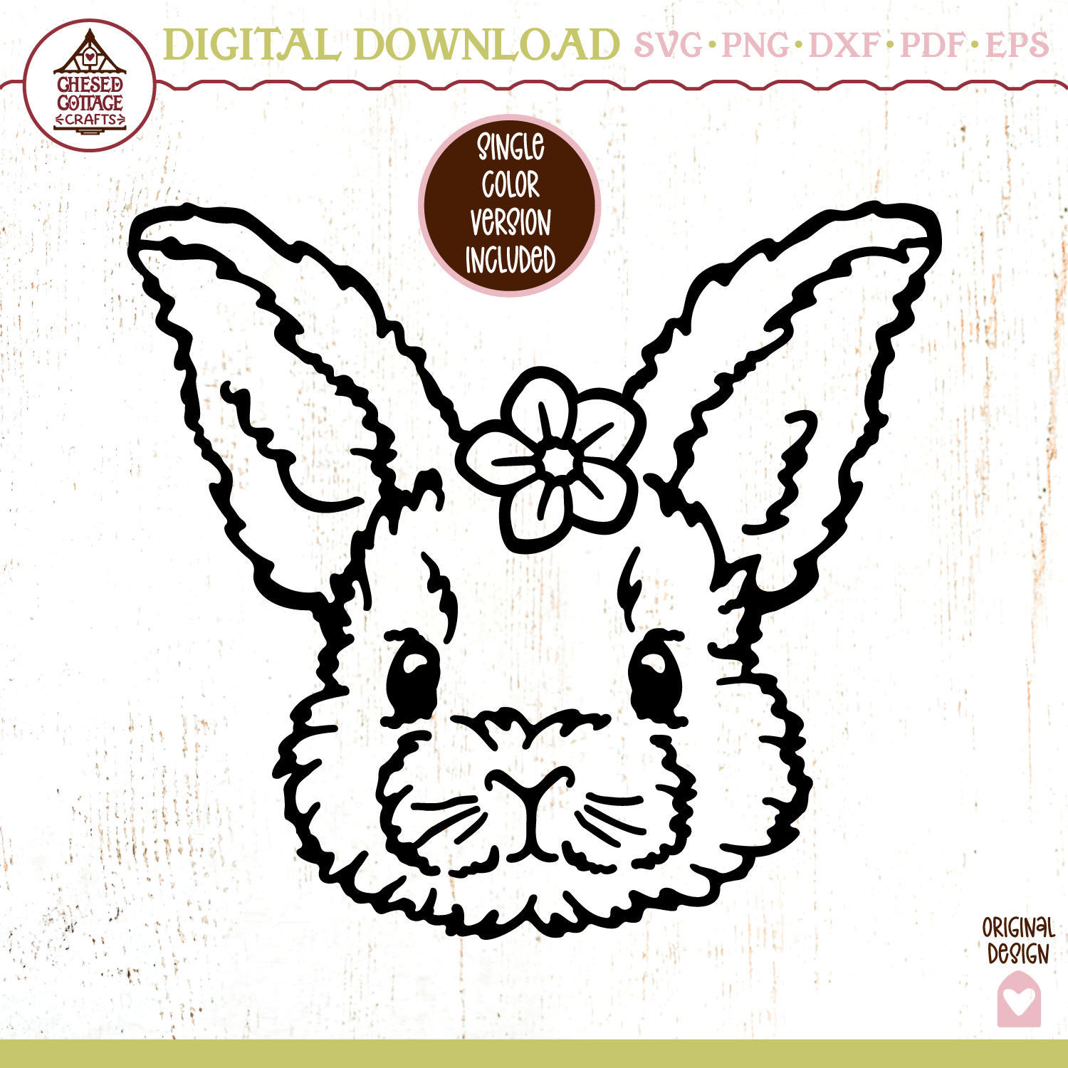 Floral Easter Bunny - Image 6