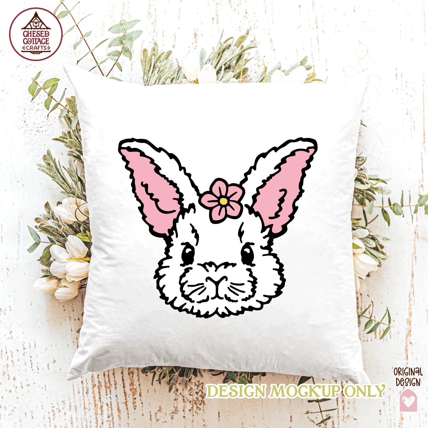 Floral Easter Bunny - Image 3