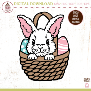 Easter Bunny in Basket