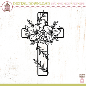 Floral Cross