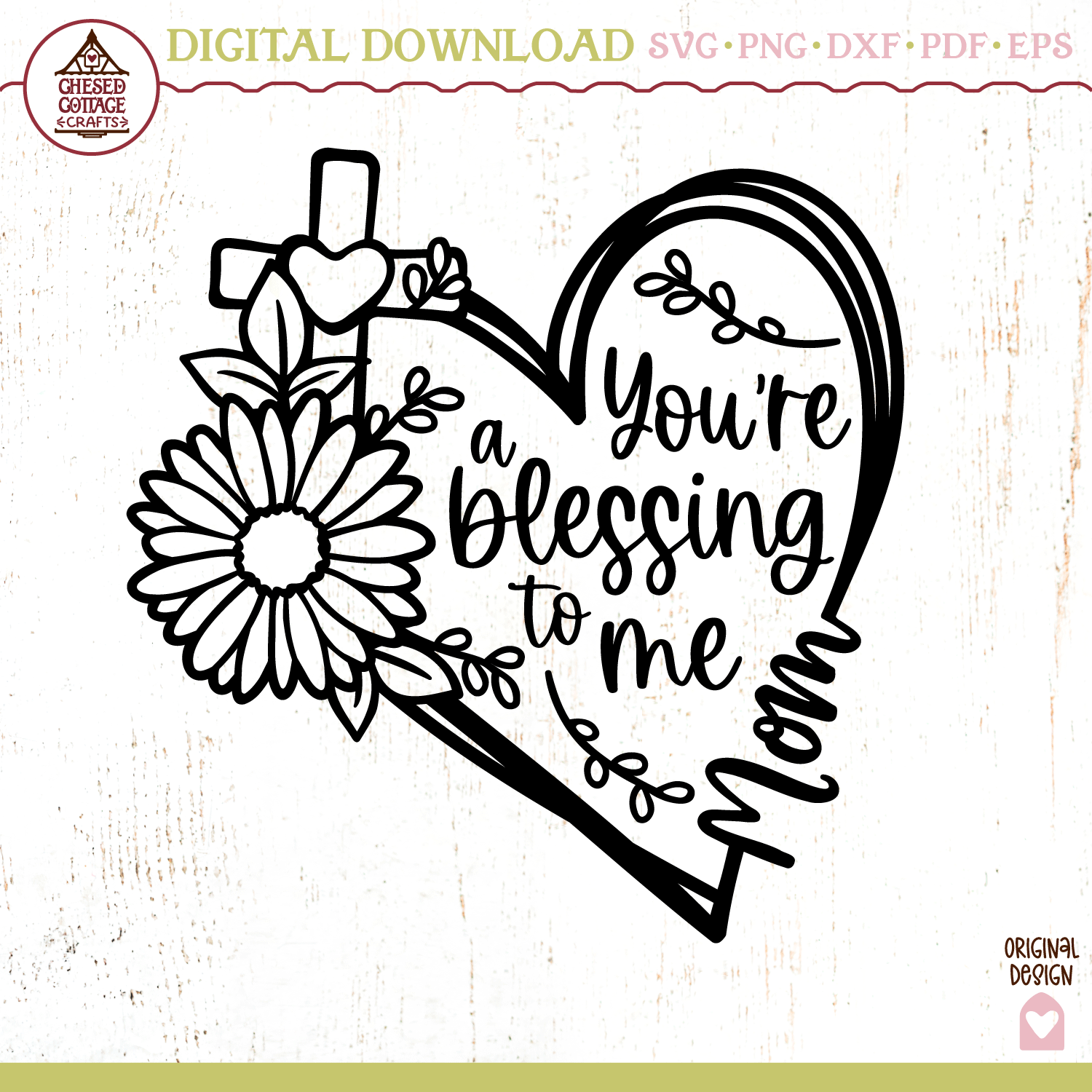 Mom You Are A Blessing To Me Heart