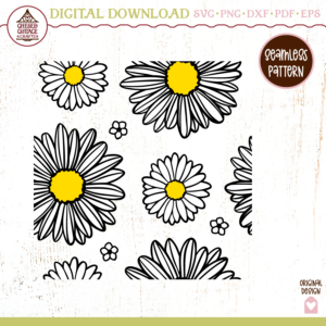Seamless Daisy Pattern