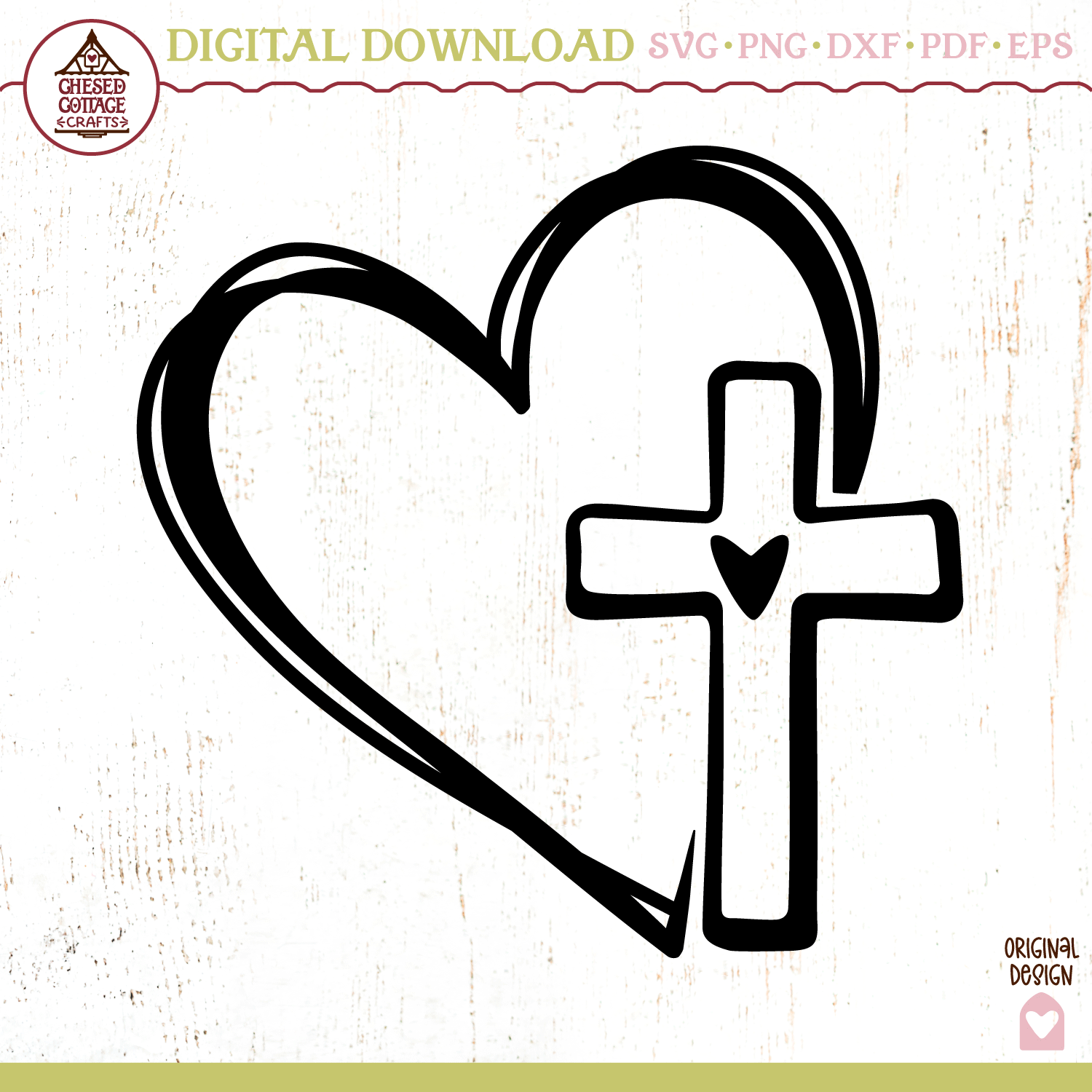 Heart With Cross