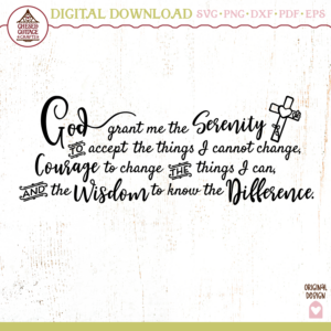Serenity Prayer
