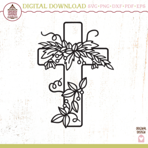 Floral Cross