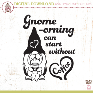 Gnome-orning Can Start Without Coffee Gnome