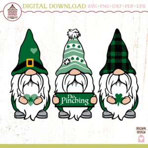 St Patrick's Day Gnome