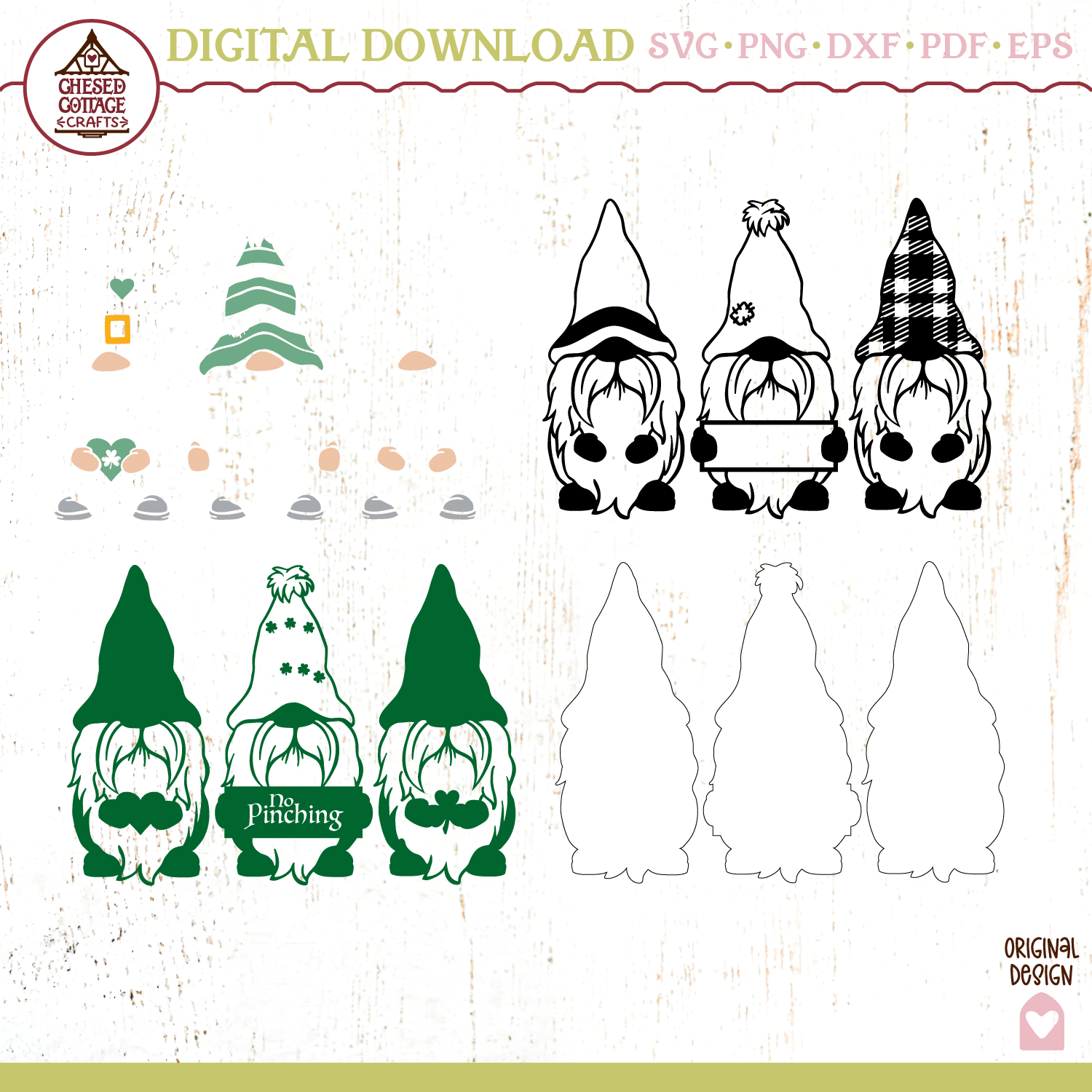St Patrick's Day Gnome - Image 5