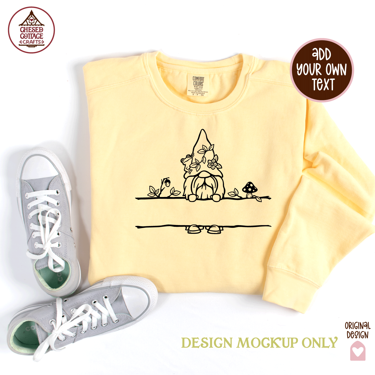 Woodland Gnome Monogram - Image 2