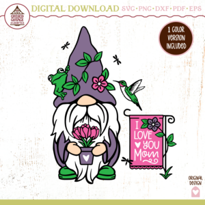 Mother's Day Boy Gnome