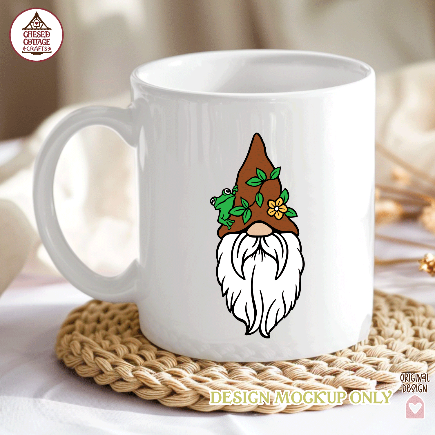 Woodland Gnome Head - Image 3