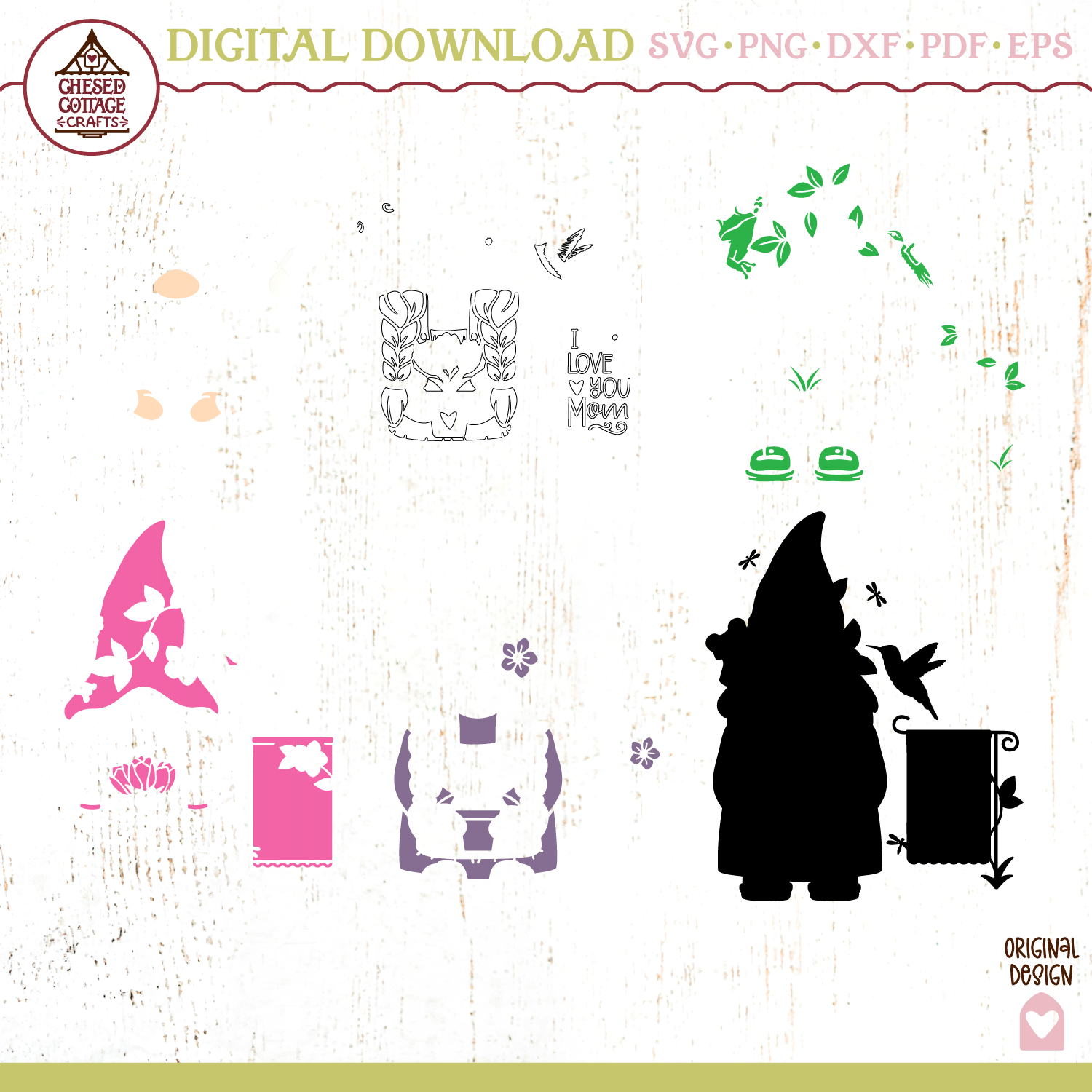 Mother's Day Girl Gnome - Image 6