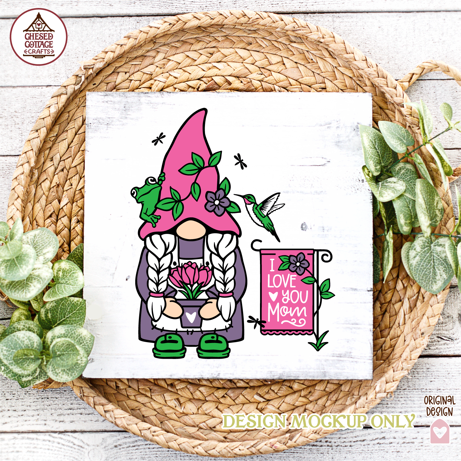 Mother's Day Girl Gnome - Image 3