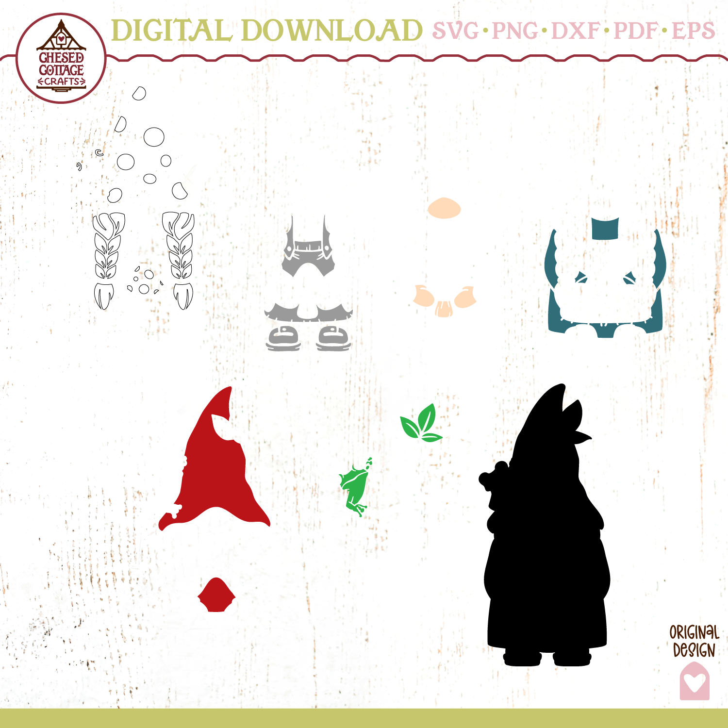 Mushroom Girl Gnome - Image 5