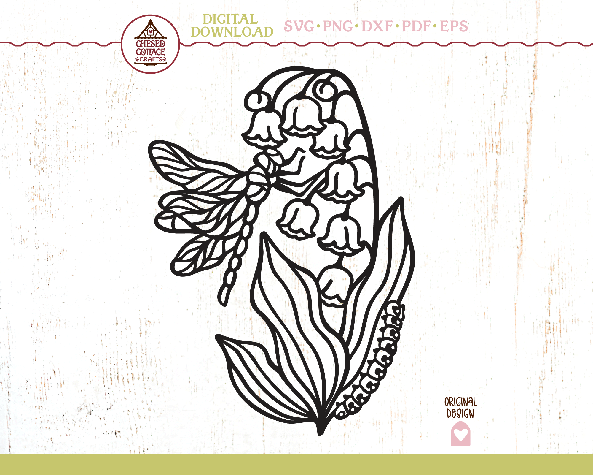 Dragonfly Lily of the Valley