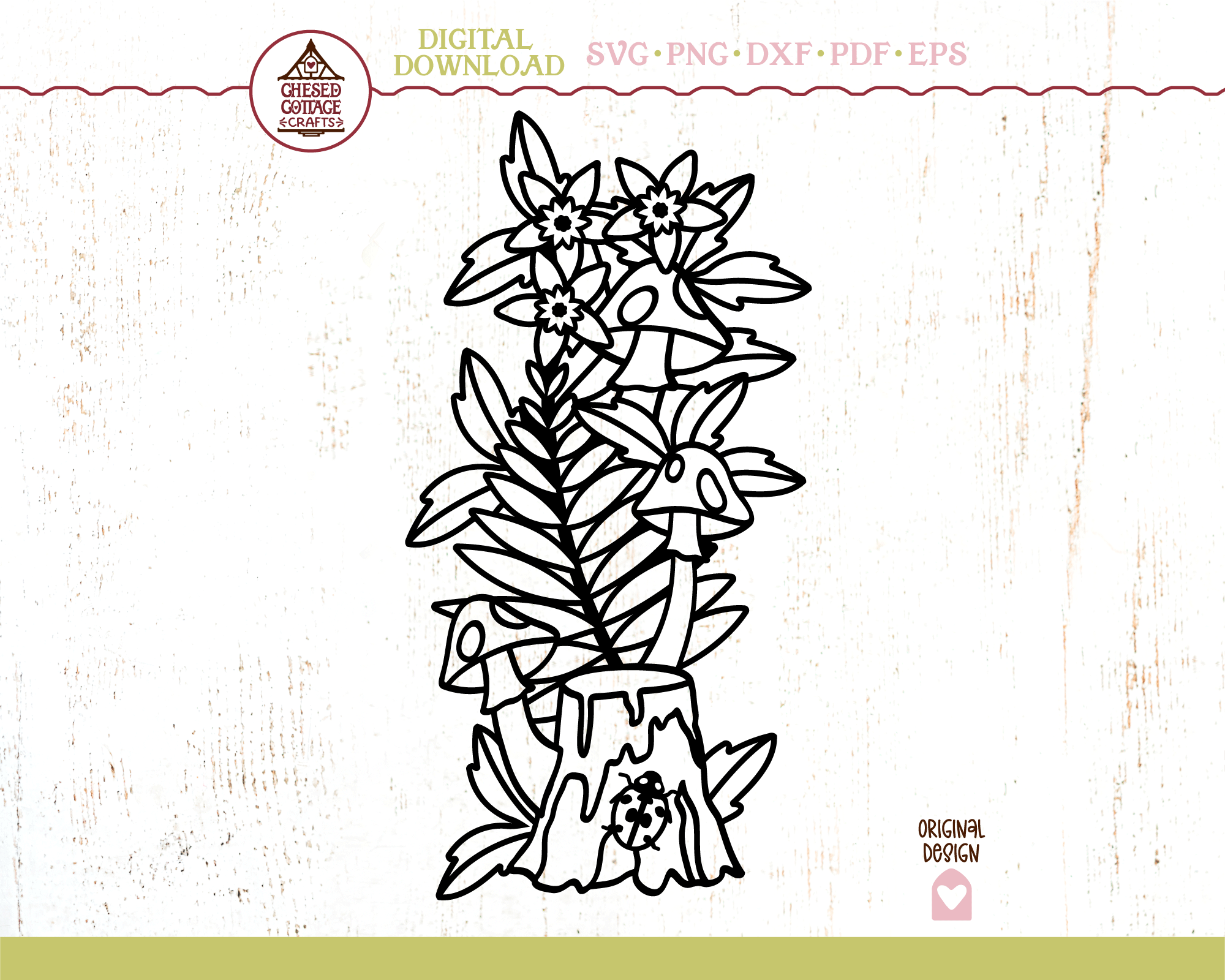 Mushroom Forest Scene - Image 7