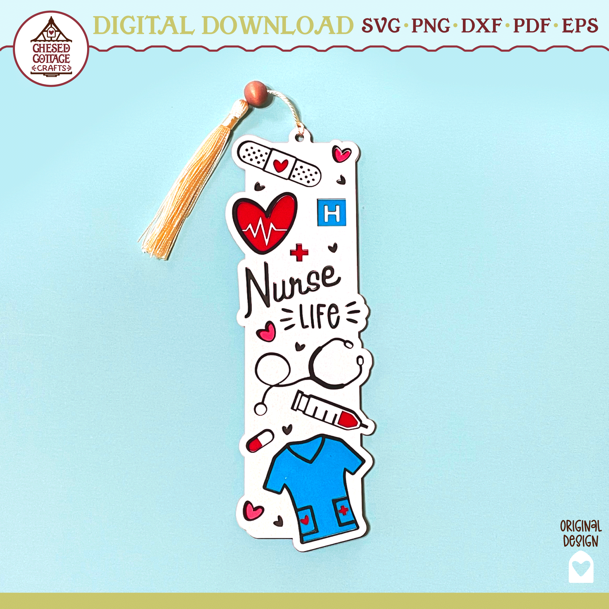Nurse Life Bookmark - Image 4