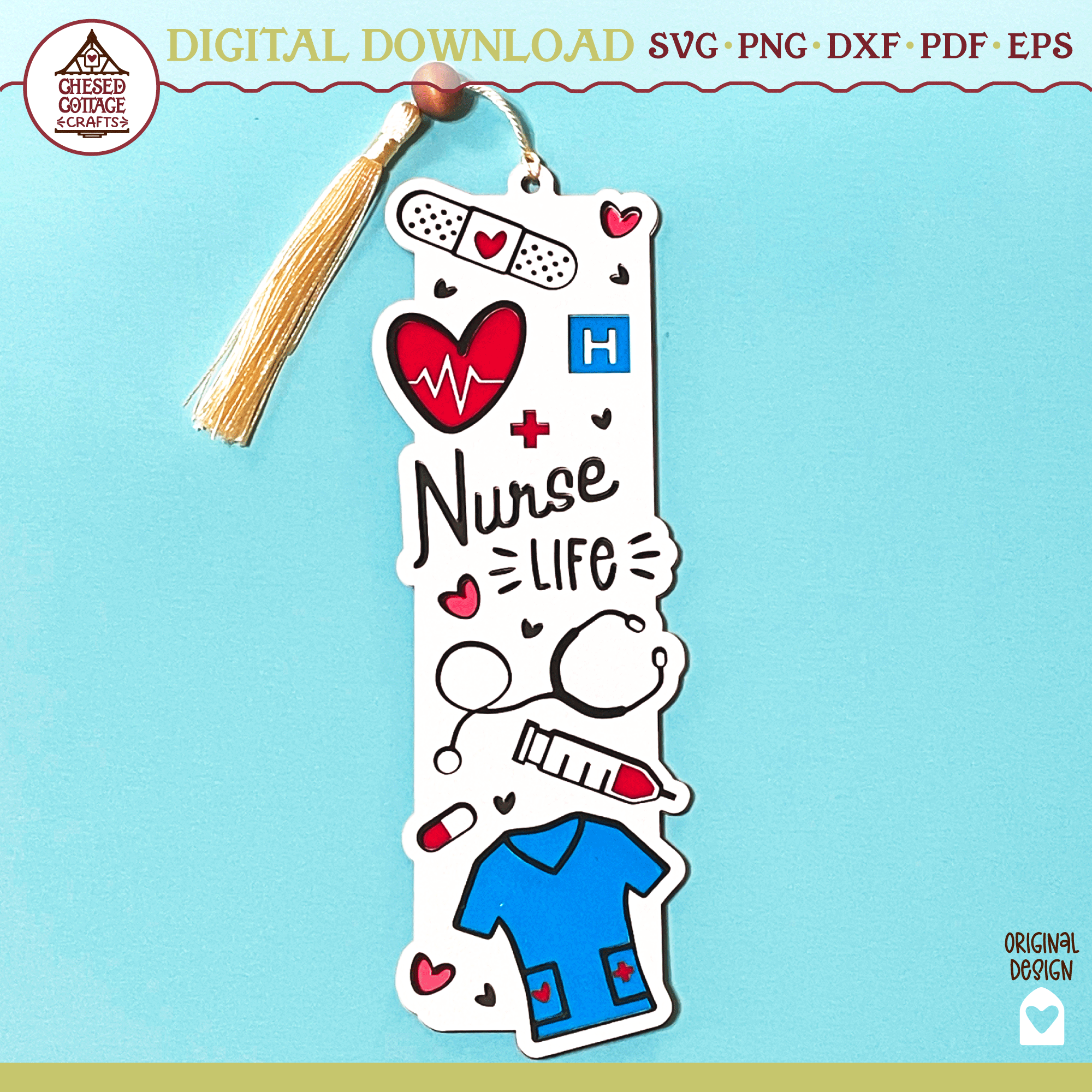 Nurse Life Bookmark - Image 3