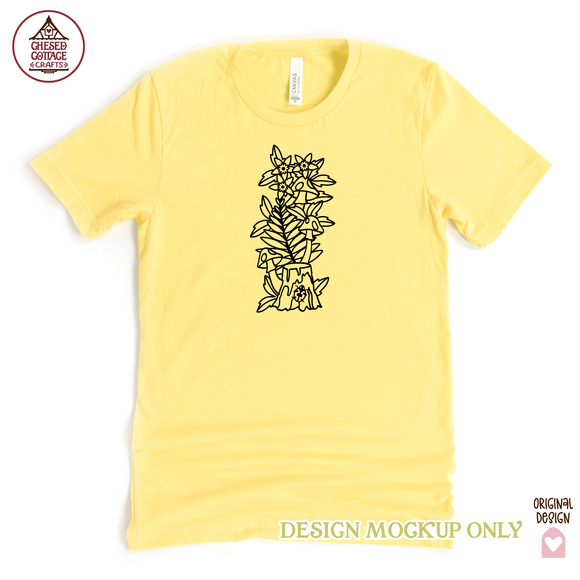 Mushroom Forest Scene - Image 3