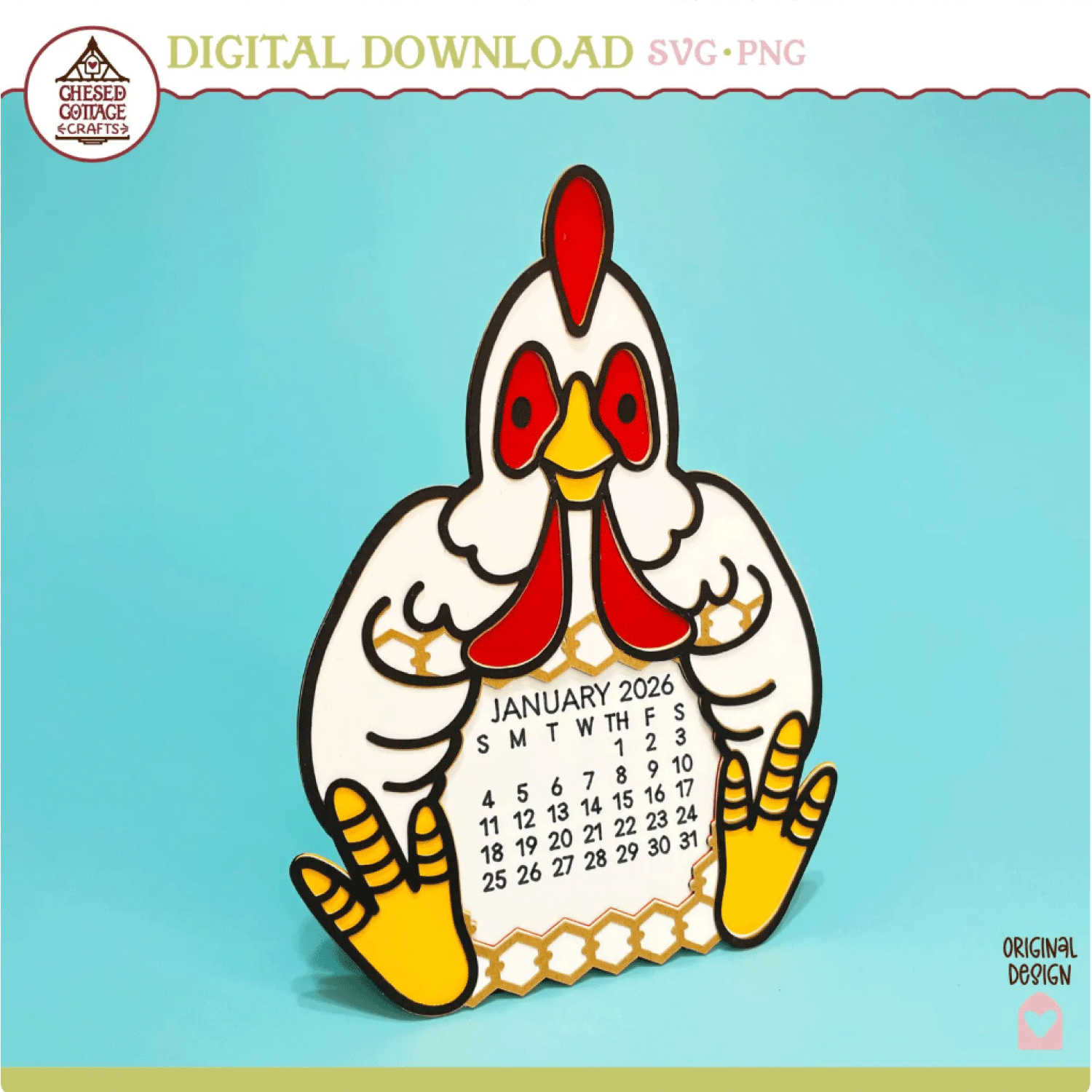 Chicken Calendar