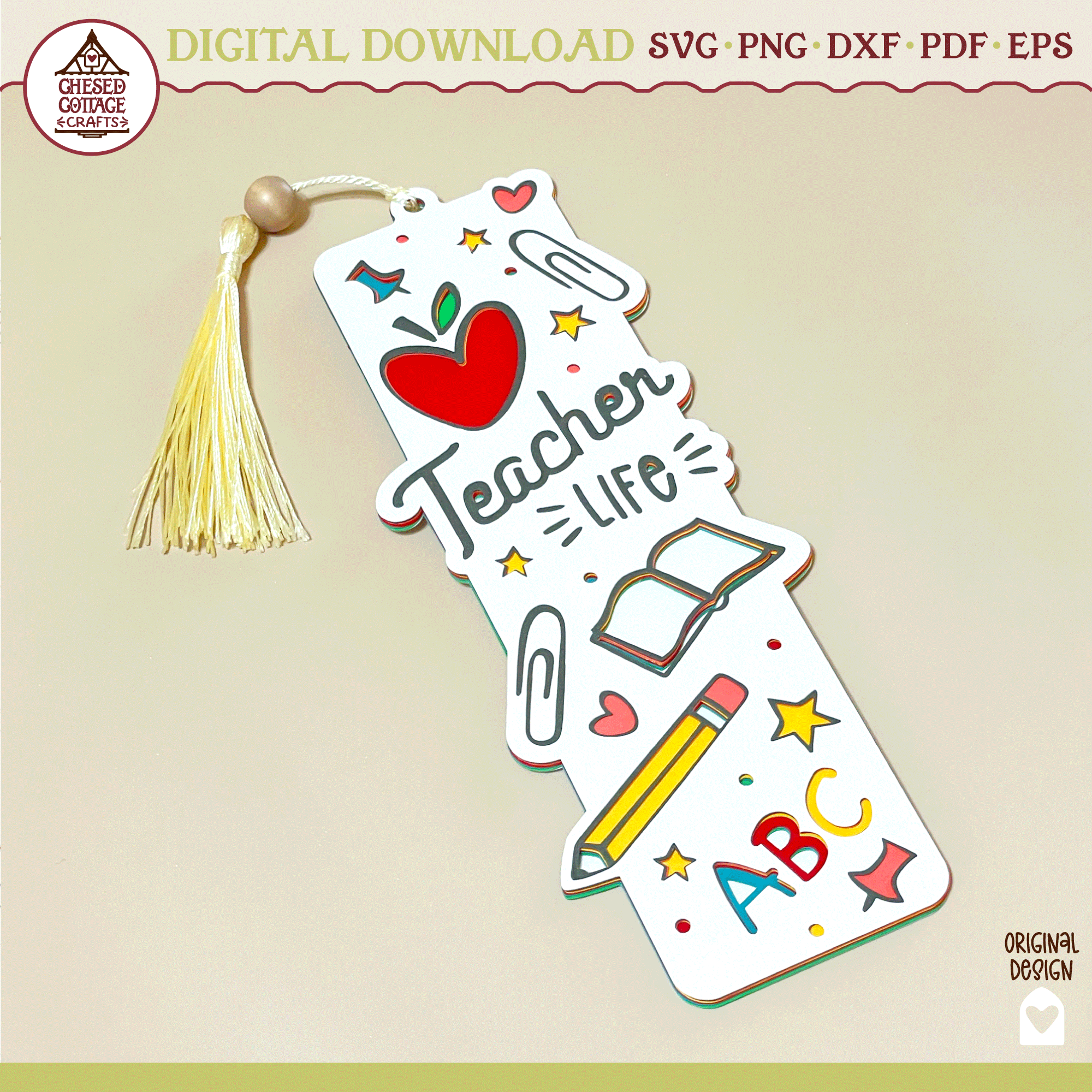 Teacher Life Bookmark - Image 3